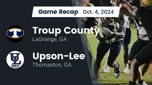 Football Game Preview: Upson-Lee Knights vs. Trinity Christian L