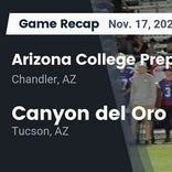 Football Game Recap: Mica Mountain Thunderbolts vs. Canyon del Oro Dorados