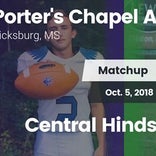 Football Game Recap: Porter's Chapel Academy vs. Central Hinds A