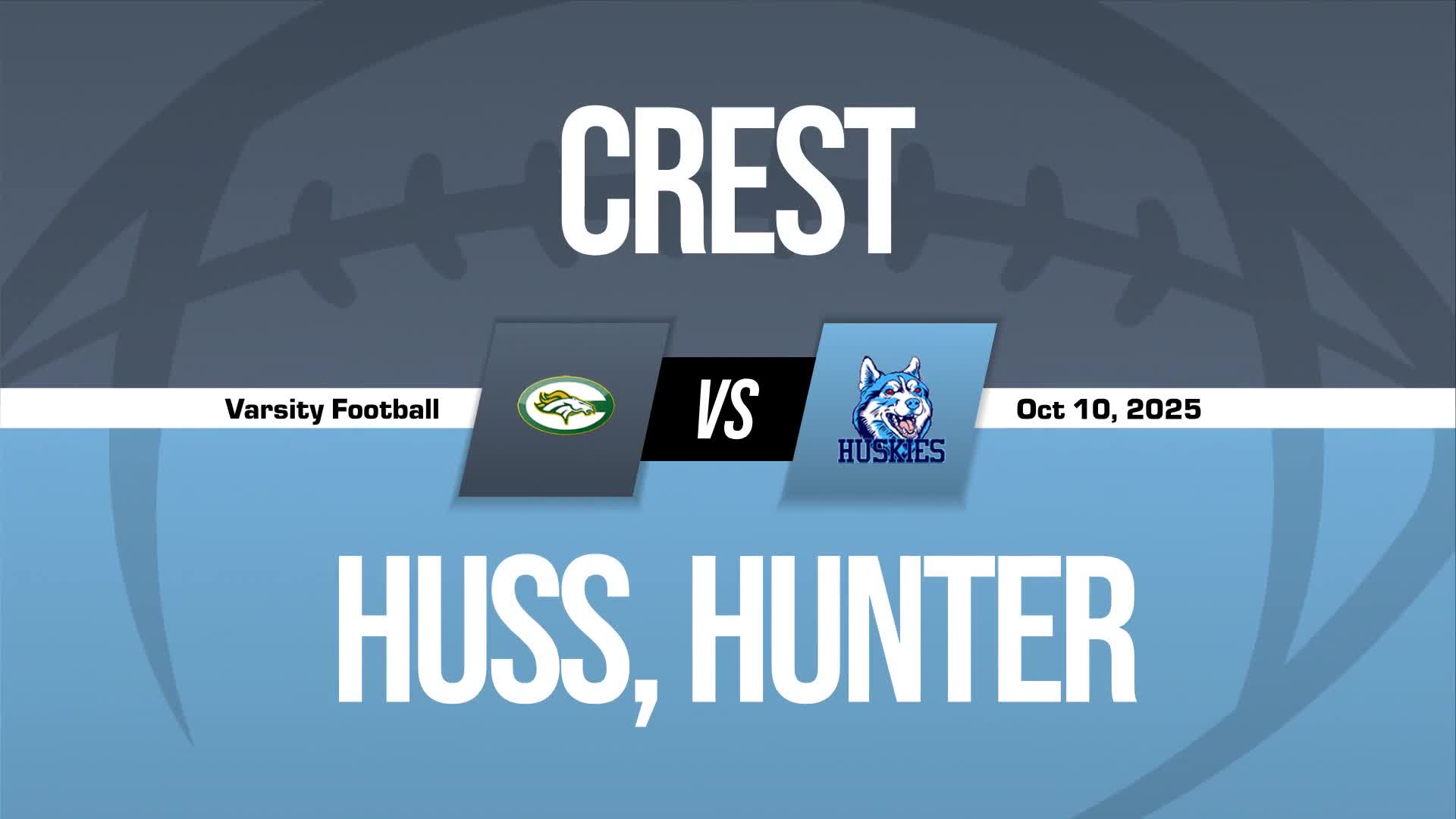 Football Recap: Huss Takes a Loss