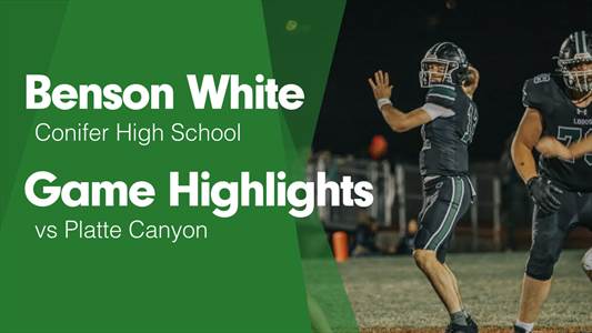 Benson White Game Report: vs Green Mountain