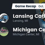 Football Game Recap: Lansing Catholic Cougars vs. Michigan Center Cardinals