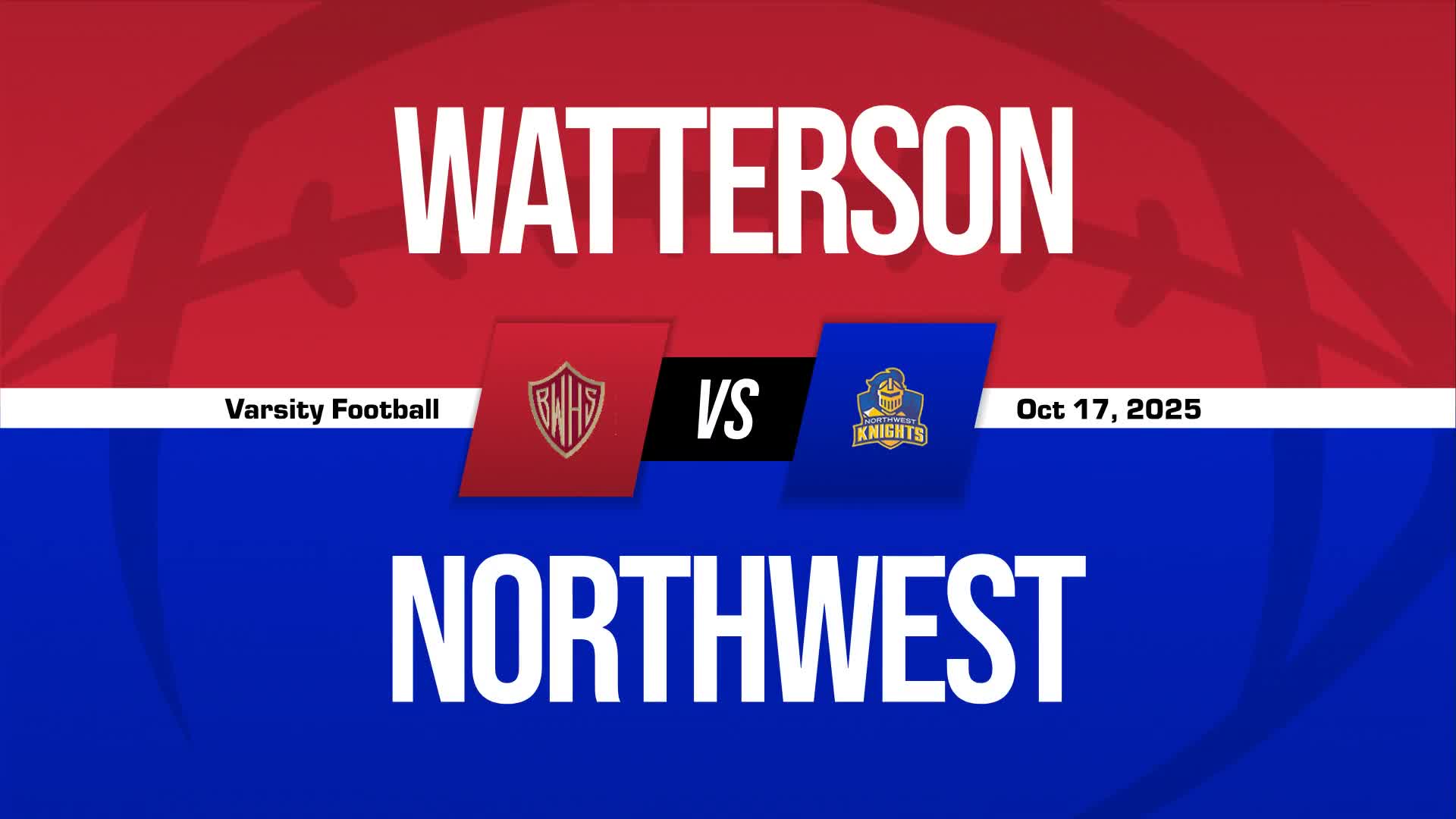 Football Game Preview: Bishop Watterson Eagles vs. St. Charles Cardinals