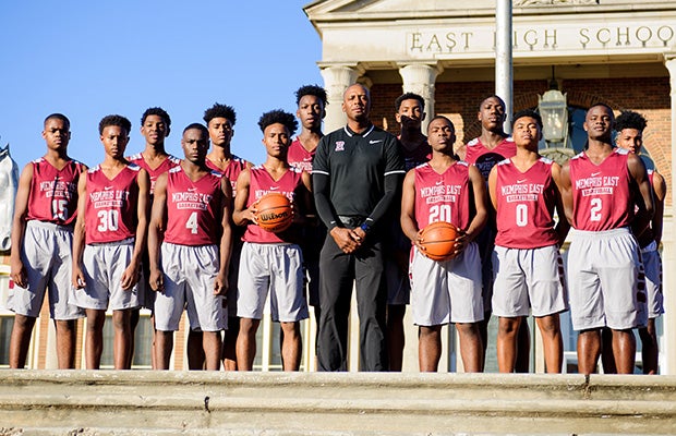 Memphis East head coach Penny Hardaway has a wealth of outstanding talent.