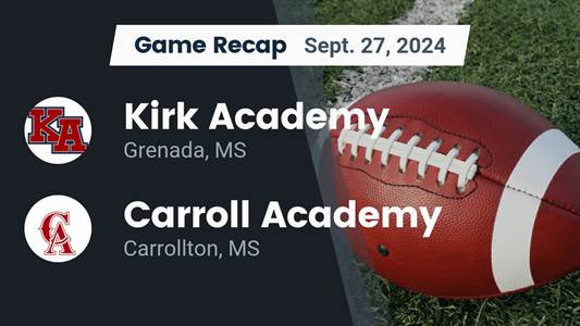 Football Game Preview: Kirk Academy Raiders vs. Indianola Academ