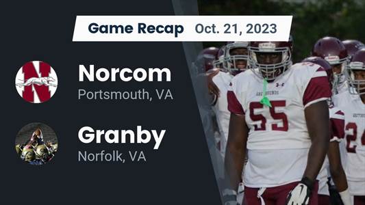 Football Game Recap: Granby Comets vs. Norcom Greyhounds