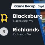 Football Game Preview: Cave Spring vs. Blacksburg