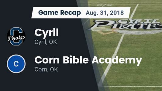 Football Game Preview: Cyril vs. Bray-Doyle