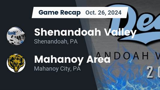 Football Recap: Shenandoah Valley Comes Up Short