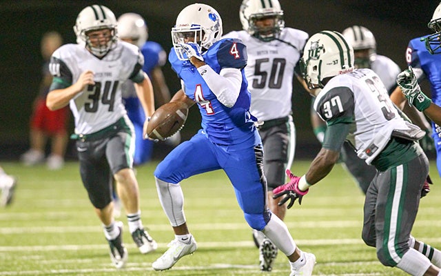 Allen ran all over the field on Friday, holding on for a wild 58-53 win over Dutch Fork.