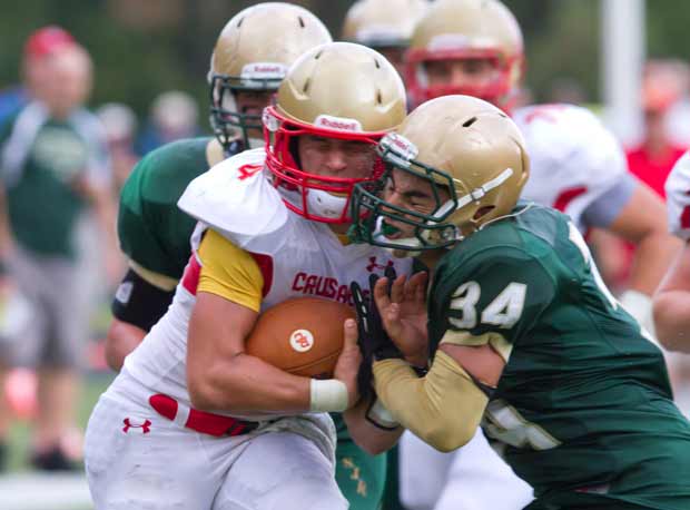 St. Joseph Regional and Bergen Catholic smashed heads last year, as SJR won a 38-37 nailbiter.