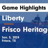 Basketball Game Recap: Liberty Redhawks vs. Heritage Coyotes