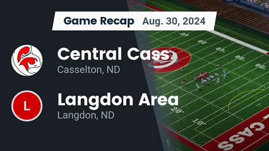 Football Game Preview: Central Cass Plays at Home