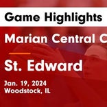 Basketball Game Recap: St. Edward Green Wave vs. Marian Central Catholic Hurricanes