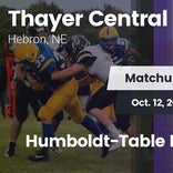 Football Game Recap: Humboldt-Table Rock-Steinauer vs. Thayer Ce