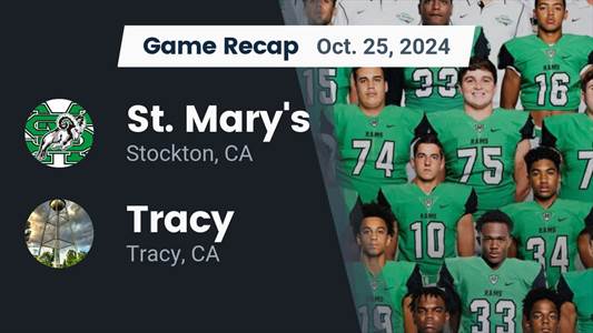 Football Recap: St. Mary's Finds Playoff Glory Versus Vacaville