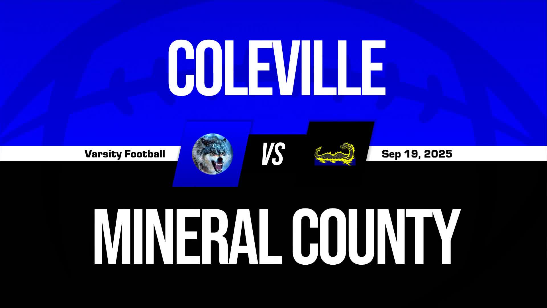 Football Recap: Coleville Takes a Loss
