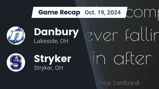 Football Recap: Danbury Takes Down Ranked Stryker