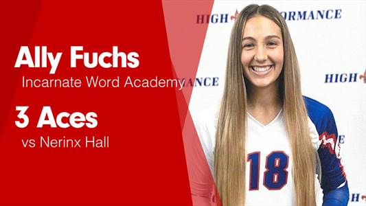 Ally Fuchs Game Report: vs Nerinx Hall