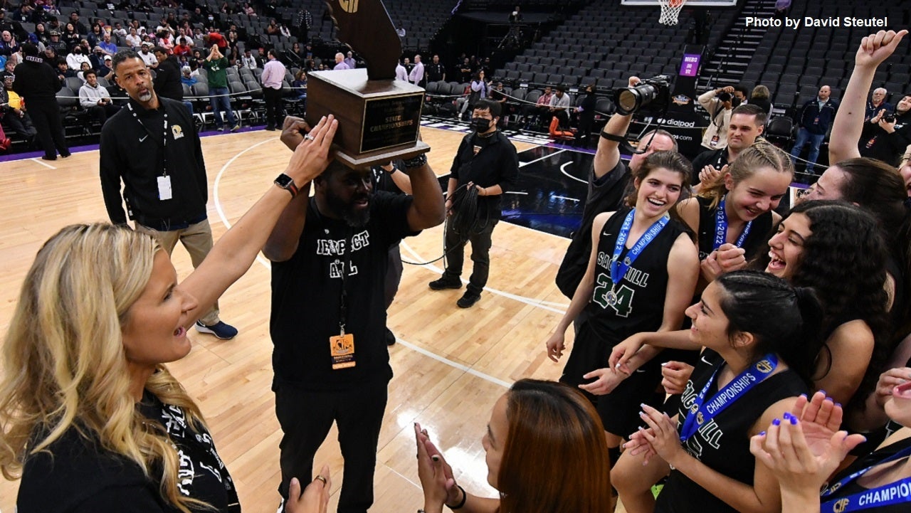 CIF high school basketball: Lightning strikes as Sage Hill grabs late lead, girls Division II title