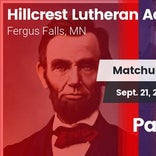 Football Game Recap: Hillcrest Lutheran Academy vs. Park Christi