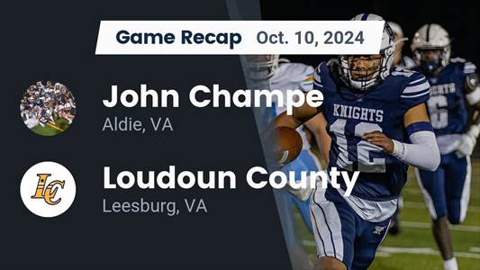 Football Recap: Make It Seven in a Row for John Champe