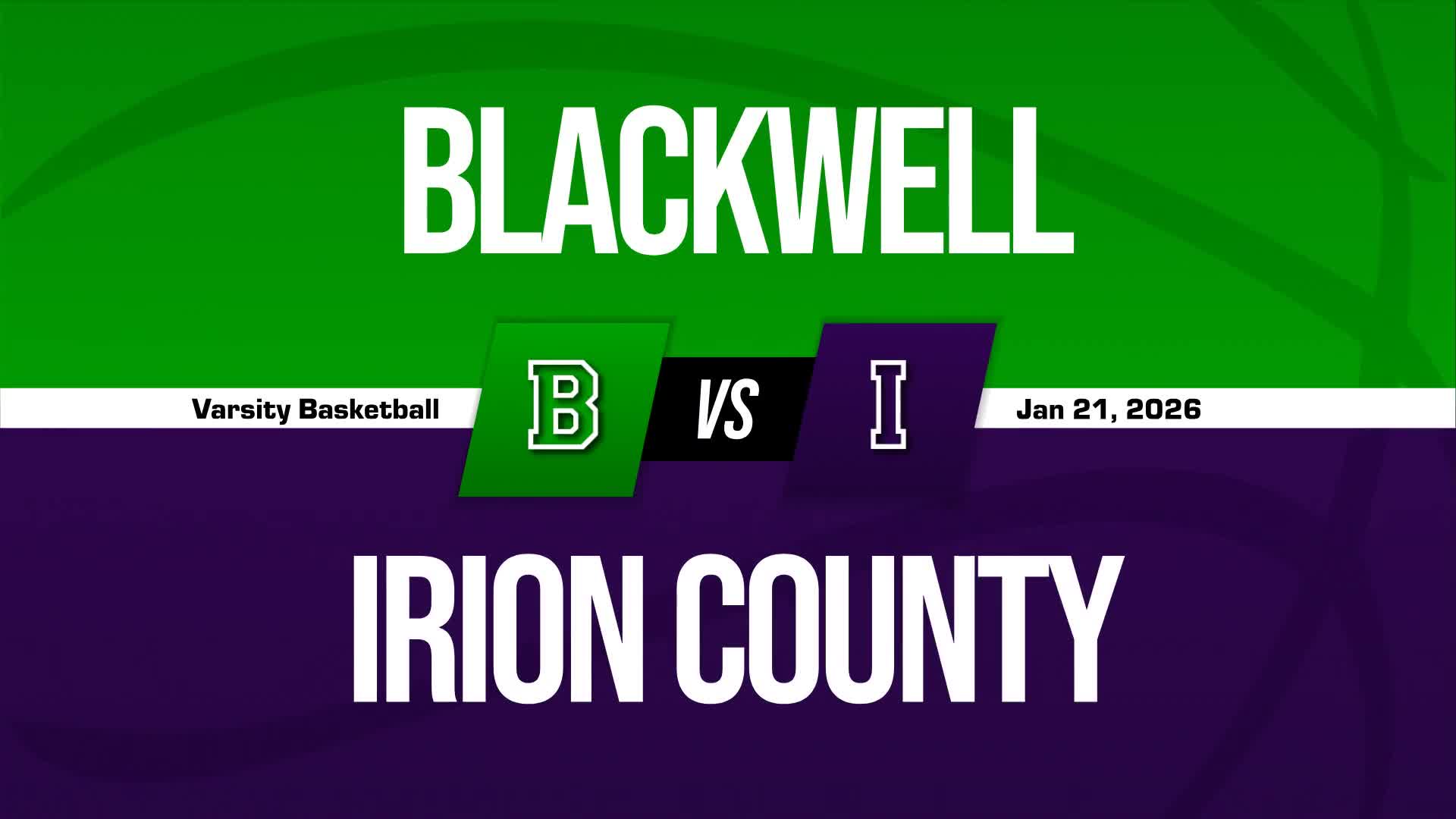 Basketball Game Preview: Blackwell Hornets vs. Irion County Hornets