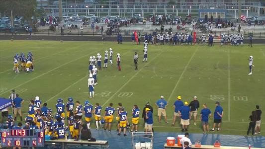 Football Recap: Martin County Comes Up Short  on the Road Agains