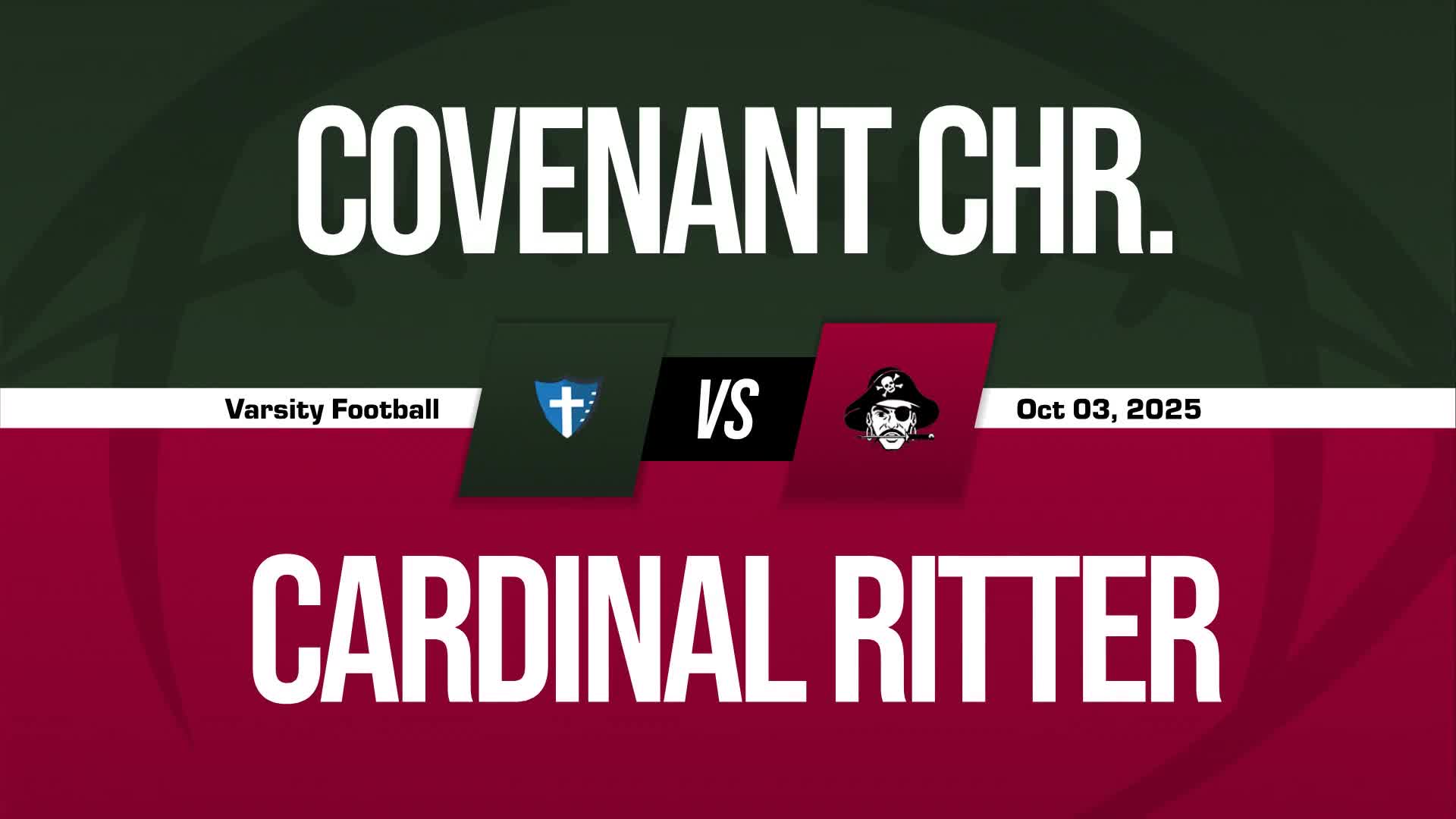 Football Game Preview: Covenant Christian Warriors vs. Greenwood Christian Academy Cougars
