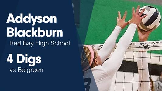 Volleyball Recap: Addyson Blackburn's Big Game Can't Quite Lead 