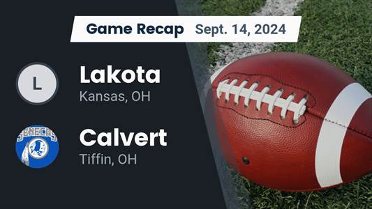 Football Recap: Calvert Skates Past Lakota with Ease