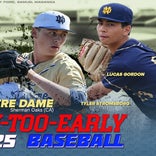 MaxPreps Way-Too-Early Top 25 high school baseball rankings for 2020