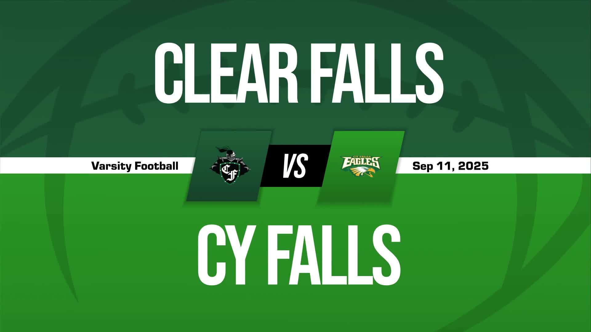 Football Game Preview: Clear Falls Knights vs. Brazoswood Buccaneers