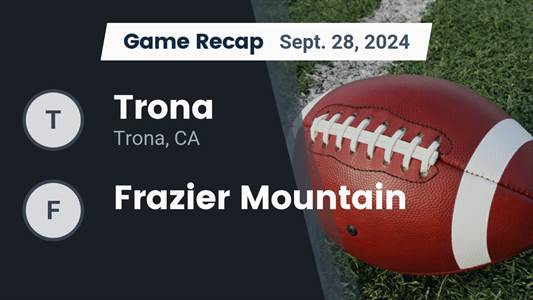 Football Game Preview: Trona Tornadoes vs. Lone Pine Golden Eagl