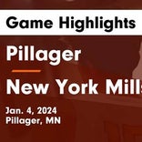 Basketball Game Recap: New York Mills Eagles vs. Pillager Huskies