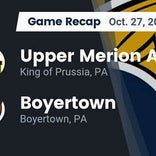 Boyertown have no trouble against Upper Merion Area