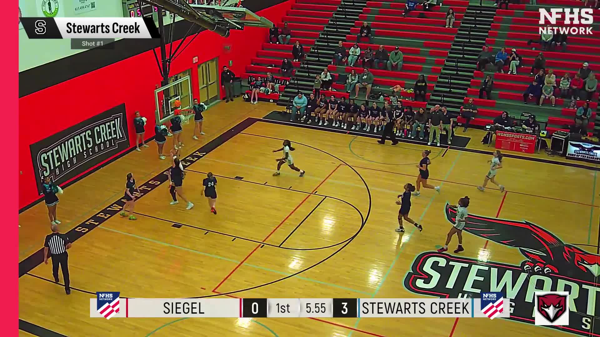Basketball Recap: Neela Alexander's Big Game Can't Quite Lead Siegel over Stewarts Creek + How To Watch