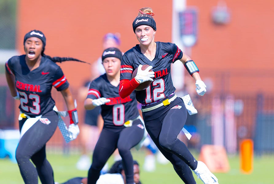 Junior Savannah Sevier is a big reason why Central has posted a national-best 60 consecutive wins dating back to the start of the 2023 season. (PHOTO: Corey Jones)