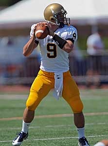 Lescano and the Aquinas offense
struggled.