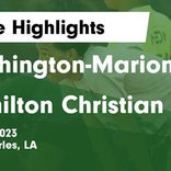 Basketball Game Recap: Hamilton Christian Warriors vs. Washington-Marion Charging Indians