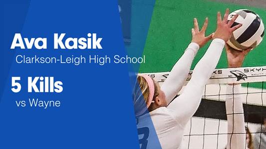 Ava Kasik Game Report: vs Bancroft-Rosalie