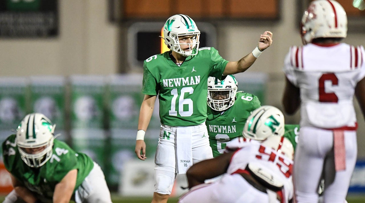 High school football: Arch Manning, Newman rush past Riverside Academy