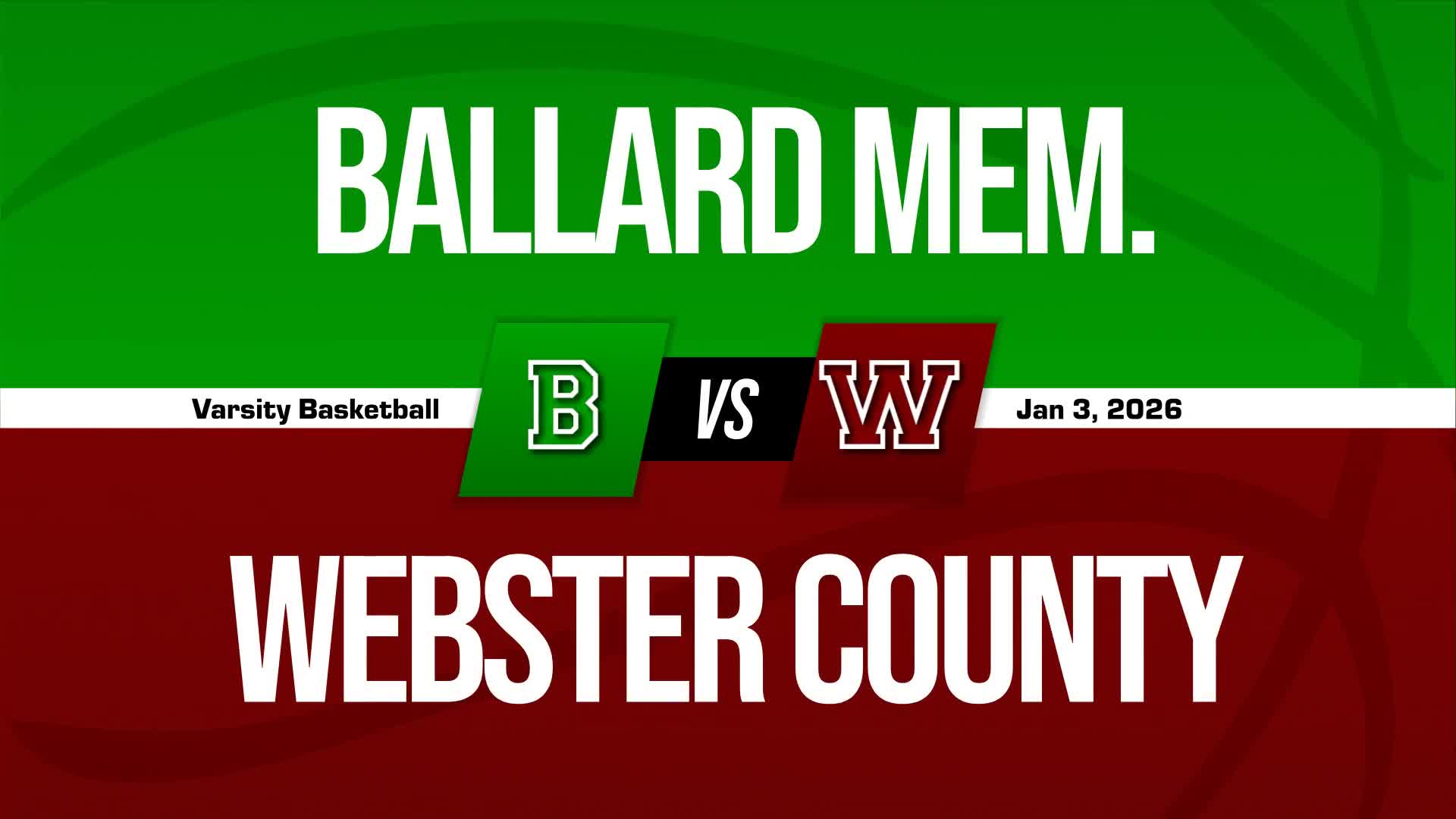 Basketball Recap: Ballard Memorial Beats Webster County for Their Fifth Straight  Win + How To Watch