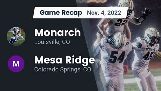 Football Game Preview: Monarch Coyotes vs. Greeley West Spartans