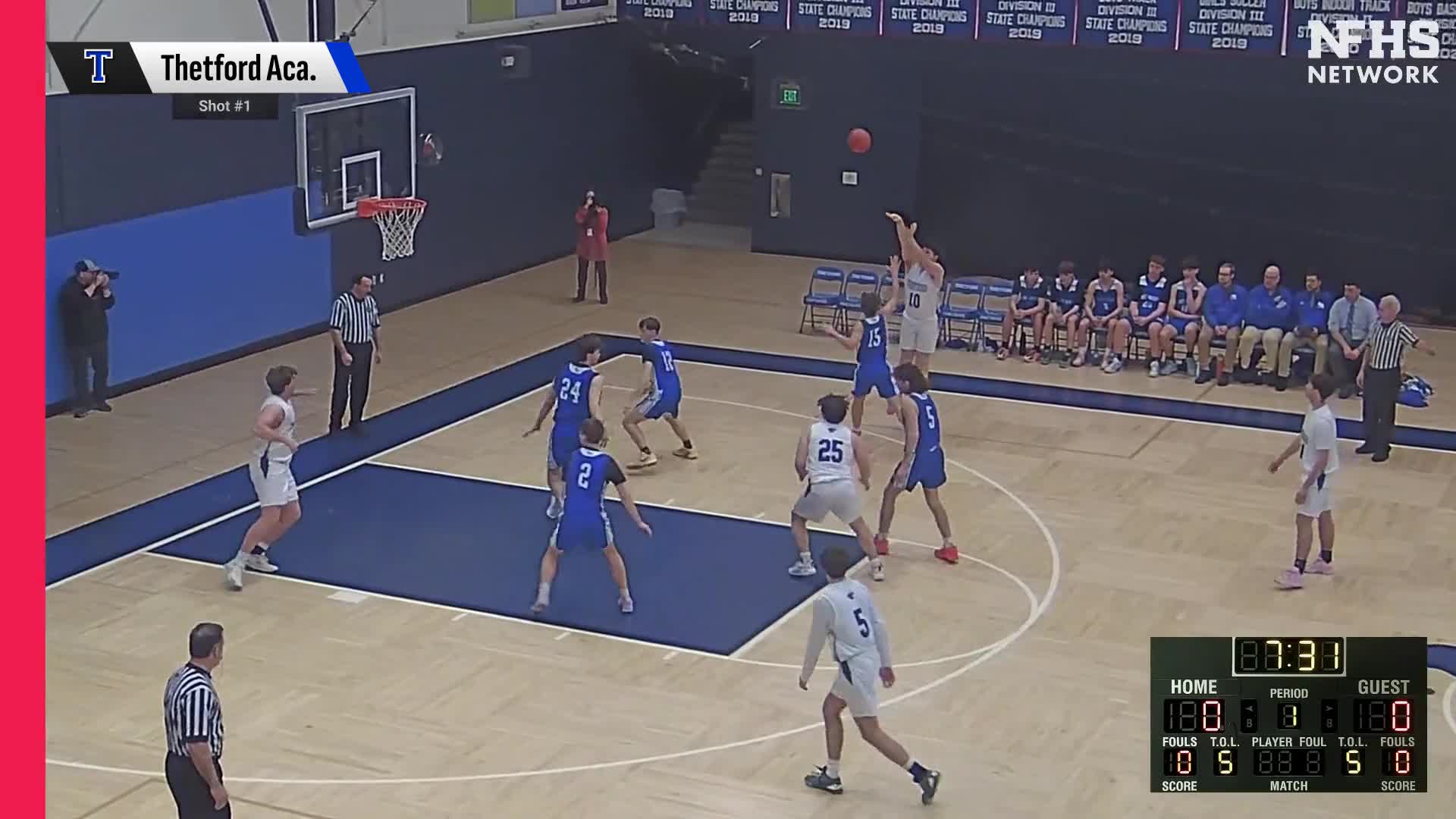 Basketball Recap: Make It Three in a Row for Thetford Academy + How To Watch