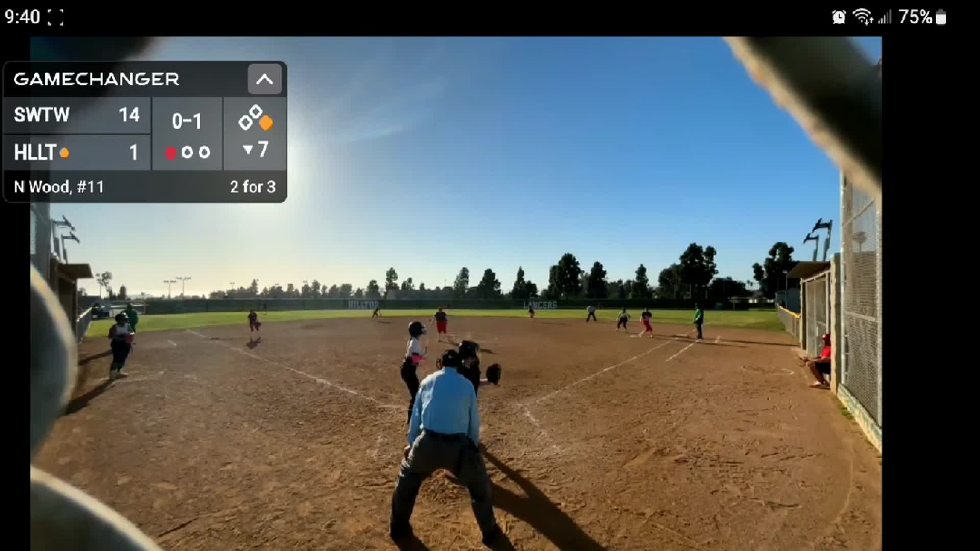 Softball Recap: Hilltop Comes Up Short