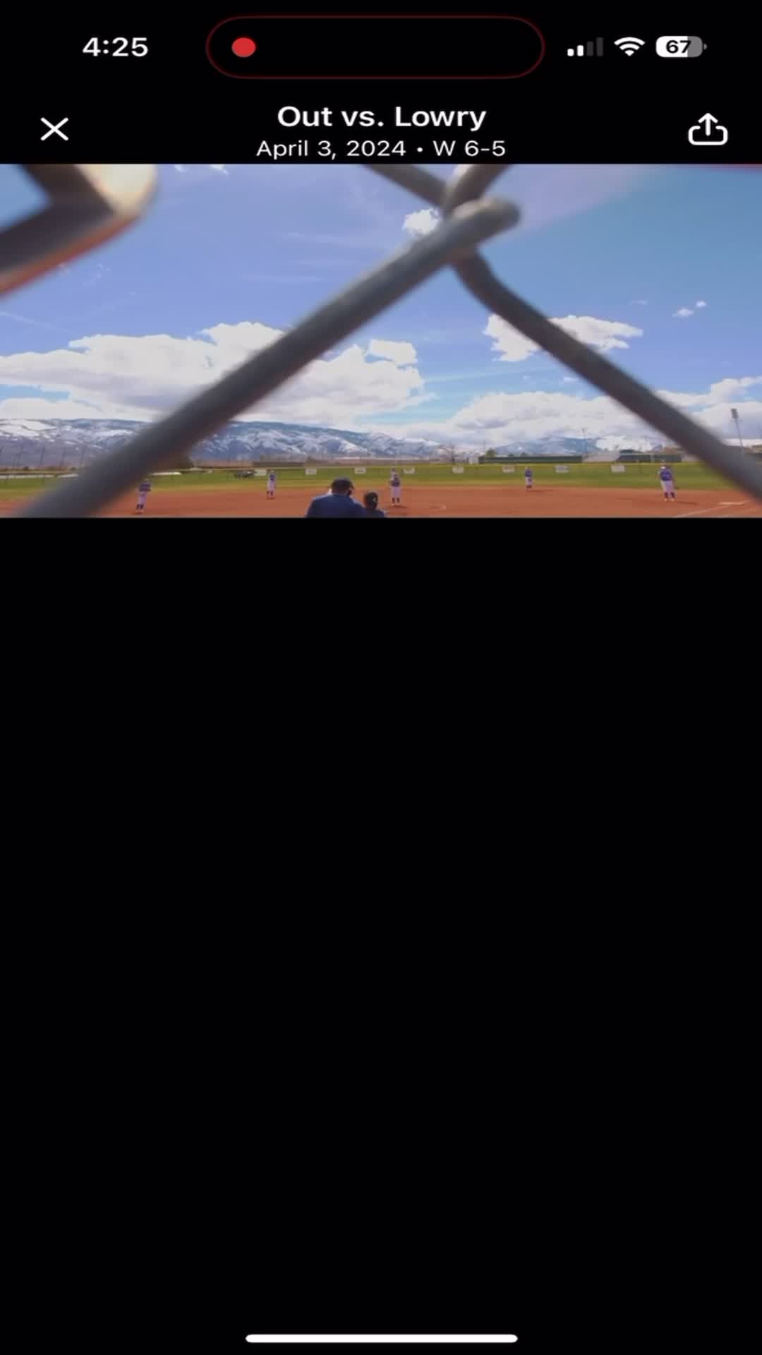 Softball Recap: Mcqueen Now  4-1 over Last Five Games