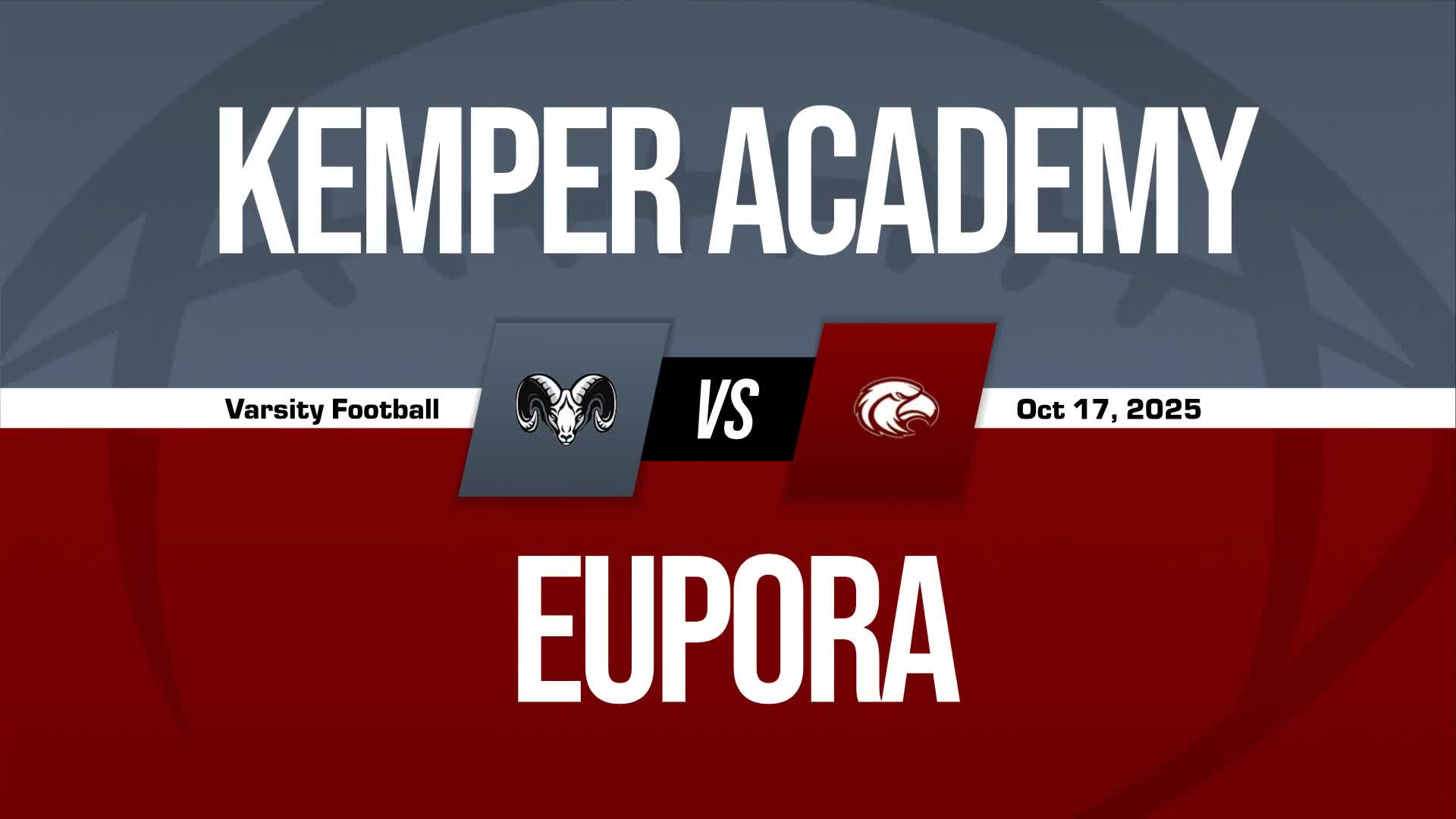 Football Recap: Kemper Academy Takes a Loss