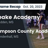 Football Game Recap: Simpson Academy Cougars vs. Leake Academy Rebels
