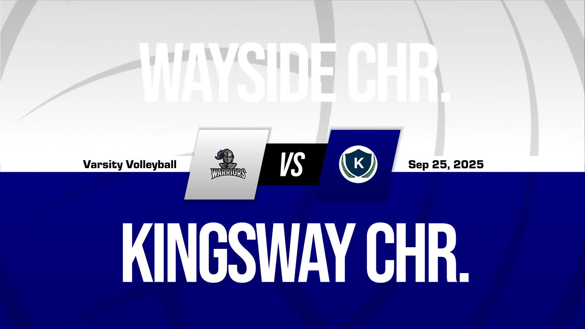 Volleyball Recap: Wayside Christian Comes Up Short + How To Watch